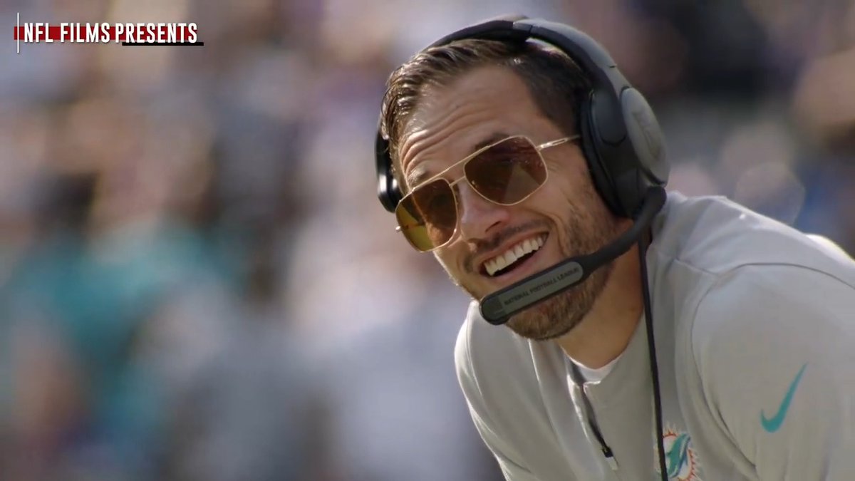 NFL Films did an amazing feature on #Dolphins HC Mike McDaniel. It's over 11 minutes long but worth the watch. All the ups and downs. Bookmark this if you don't have the time now. It's really good.