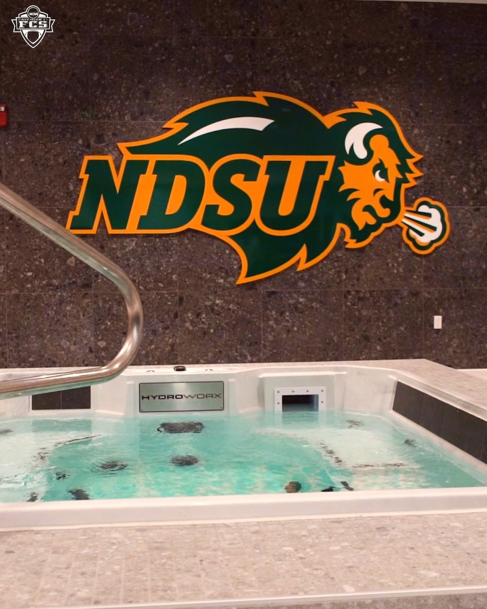 Ooo this is nice 🤩 We had the opportunity to tour NDSU Football's new indoor practice facility, Nodak Insurance Football Performance Complex. Take a look. 👀 #FCS