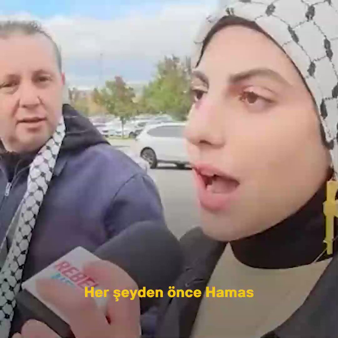 Kanadalı bir muhabirin "Hamas teröristtir" demesi üzerine Müslüman kadının söyledikleri gündem oldu: "Hamas terörist değildir, bu bir direniştir. 75 yıllık sömürgeciliğe, işgale direnişe, küçük çocuklara ve kadınlara tecavüze karşı bir direniştir."