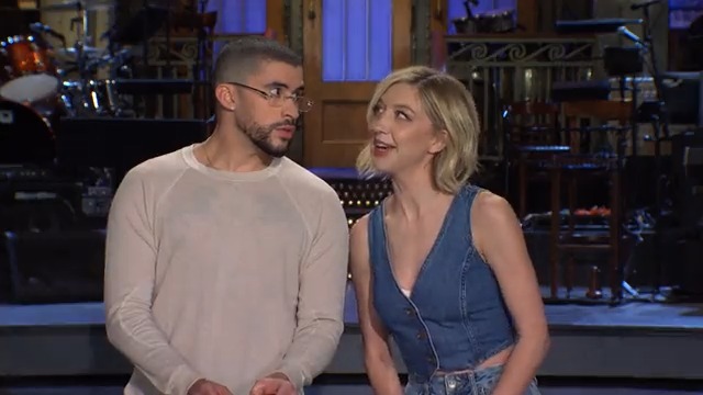 Promo for Bad Bunny’s SNL episode.