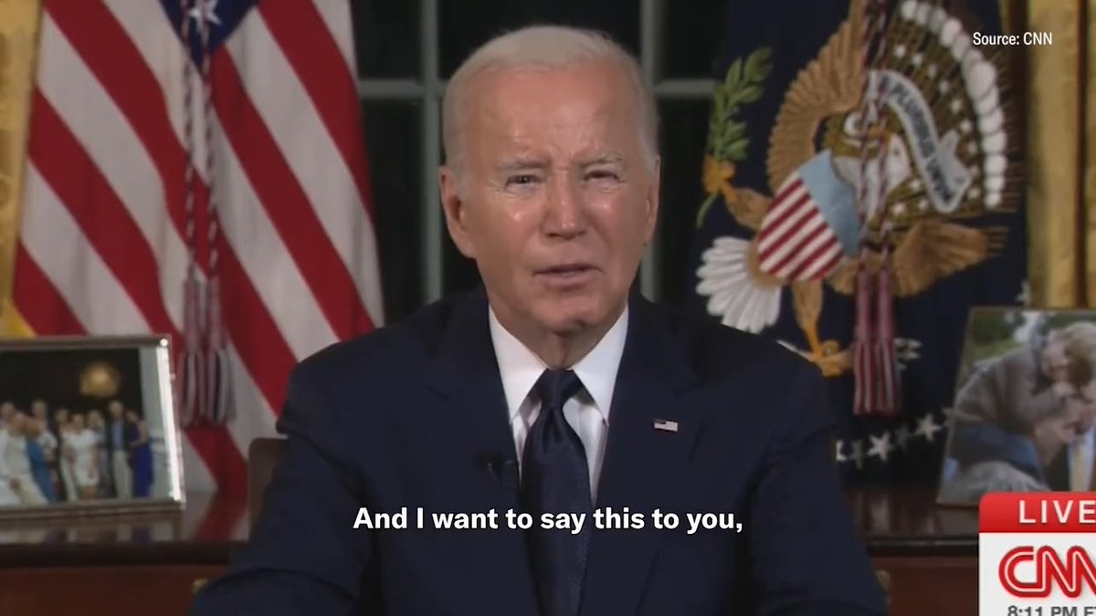 "We must, without equivocation, denounce anti-Semitism. We must also, without equivocation, denounce Islamophobia. And to all you hurting, those of you hurting, I want you to know, I see you. You belong. And I want to say this to you, you're all American." —President Joe Biden