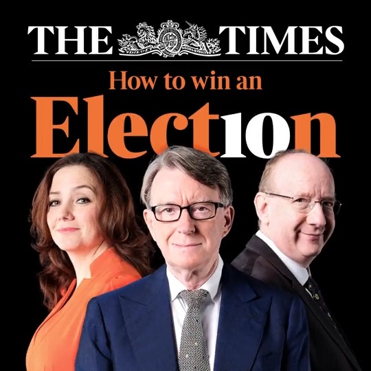 🗳️ How To Win An Election A brand new Times podcast, with political masterminds Peter Mandelson, Daniel Finkelstein, and Polly Mackenzie. Hosted by Matt Chorley. Launches on October 31 on all platforms: @DannyTheFink | @PollyMackenzie | Matt Chorley