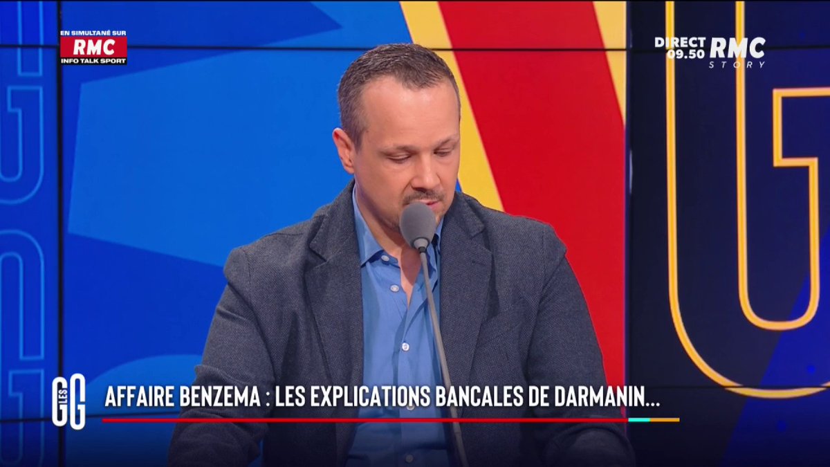 🇫🇷🇵🇸 Affaire Karim Benzema : Les explications bancales de Gérald DARMANIN... 📢 Mehdi Ghezzar : "Karim Benzema a toujours été la tête de turc d'une certaine partie de la France […] Gérald DARMANIN s'est complètement planté…" #GGRMC