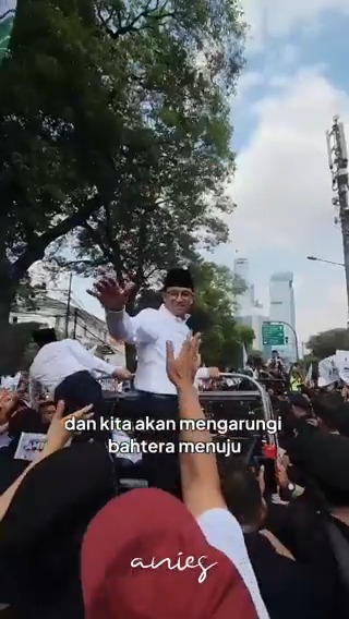 Layar telah terkembang, kapal siap berlayar. Mari bergabung bersama kami dalam gerakan perubahan menuju Indonesia yang adil. #AMINAjaDulu