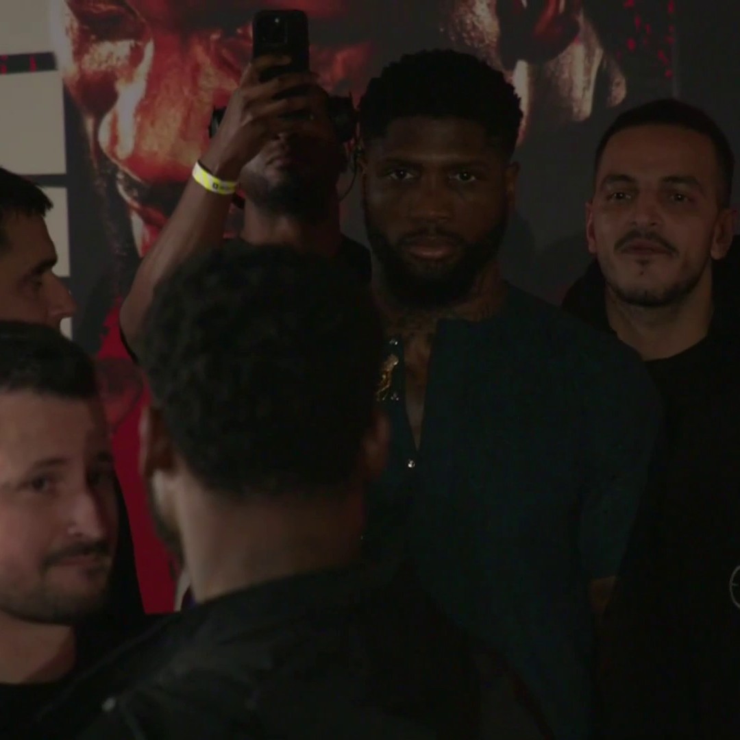 "Who are you trying to INTIMIDATE?!" 😡 That icey stare between Isaac Chamberlain & Mikael Lawal 🥶 #LawalChamberlain | Tomorrow, 7.30pm