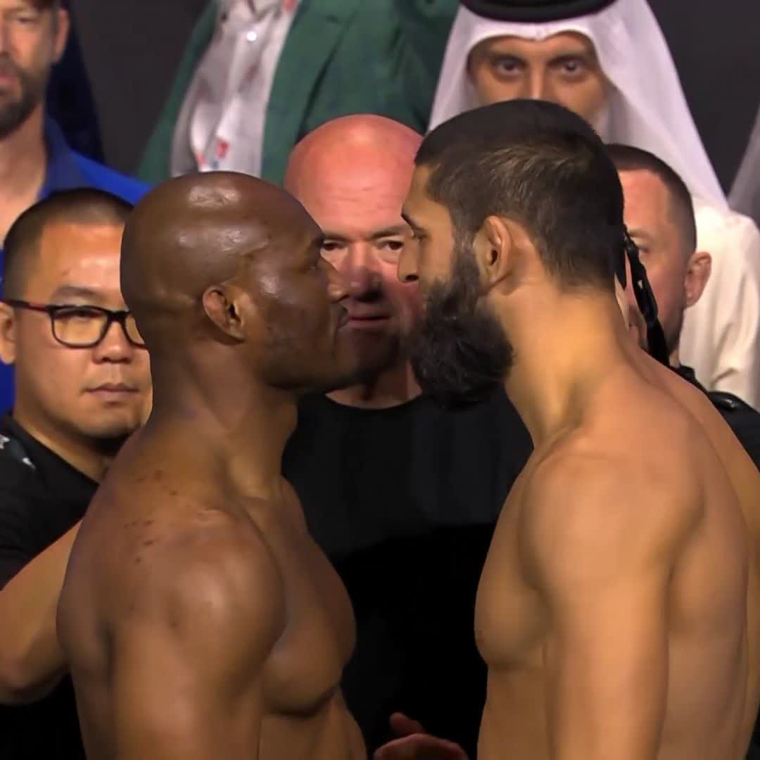 Usman and Chimaev settle it TOMORROW 😤 KAMARU USMAN vs Khamzat Chimaev in our #UFC294 co-main!! [ Tomorrow at 2pmET / 11amPT on ESPN+ PPV | Abu Dhabi Calendar | #InAbuDhabi | Experience Abu Dhabi ]