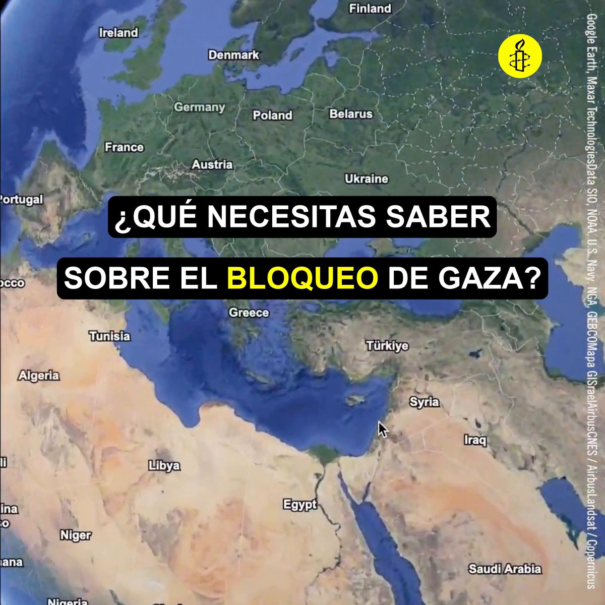 Debe permitirse urgentemente la entrada de ayuda humanitaria en Gaza y levantarse el bloqueo ilegal de Israel.
