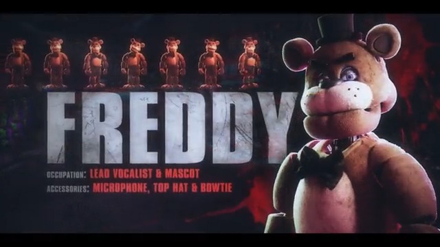 Freddy Fazbear, the leader of the band everyone’s dying to see. #FiveNightsAtFreddys #FNAFmovie