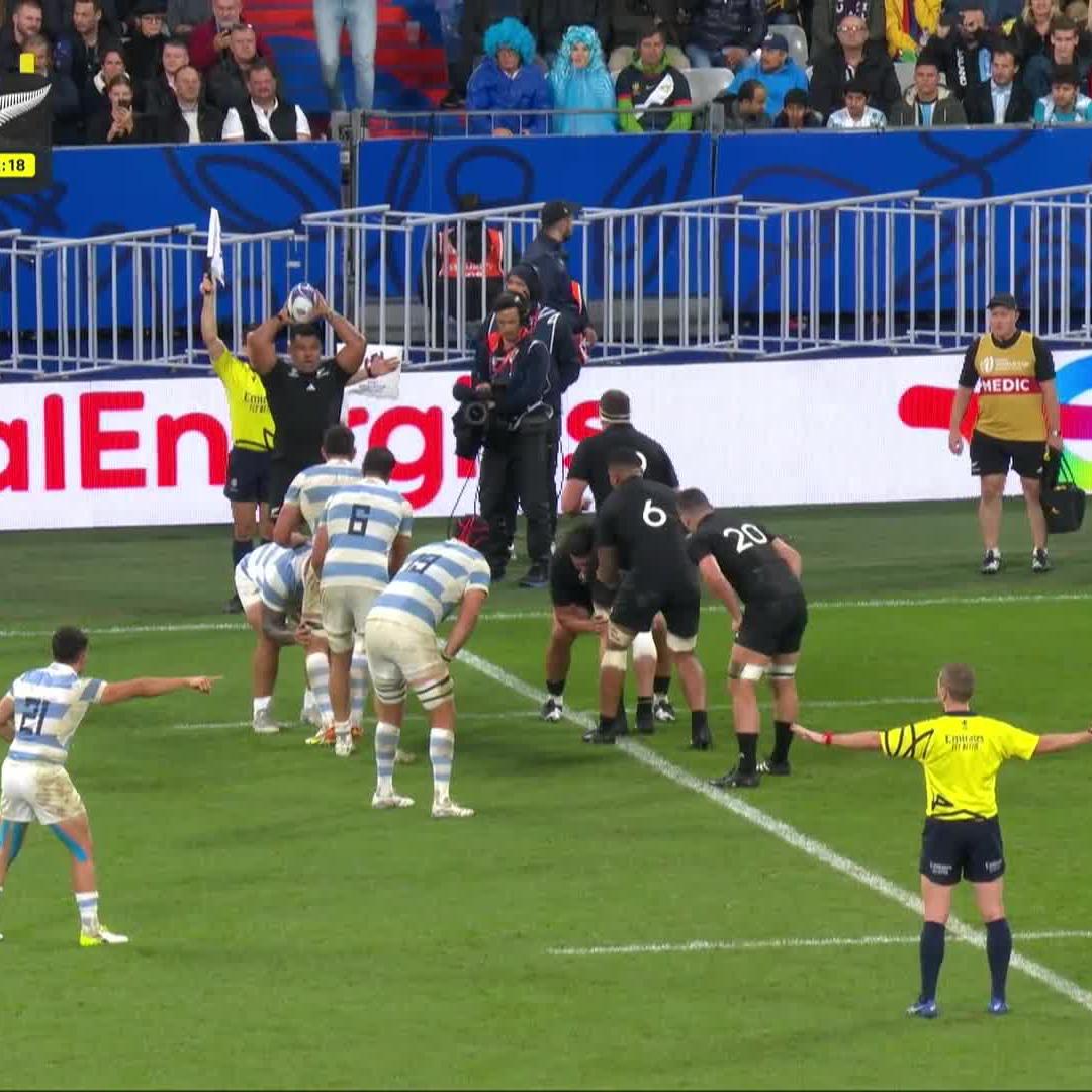 Will Jordan is unstoppable 💪 #RWC2023 | #ARGvNZL