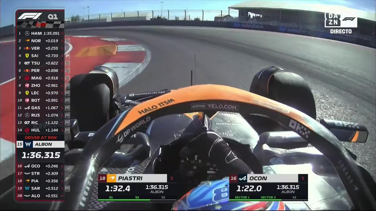 DECEPCIÓN TOTAL EN ASTON MARTIN 😔 Los dos coches, eliminados en Q1 ❌ Fernando Alonso 17º Lance Stroll 19º Primera vez en 2023 que el asturiano no alcanza la Q3 #USADAZNF1 🇺🇸