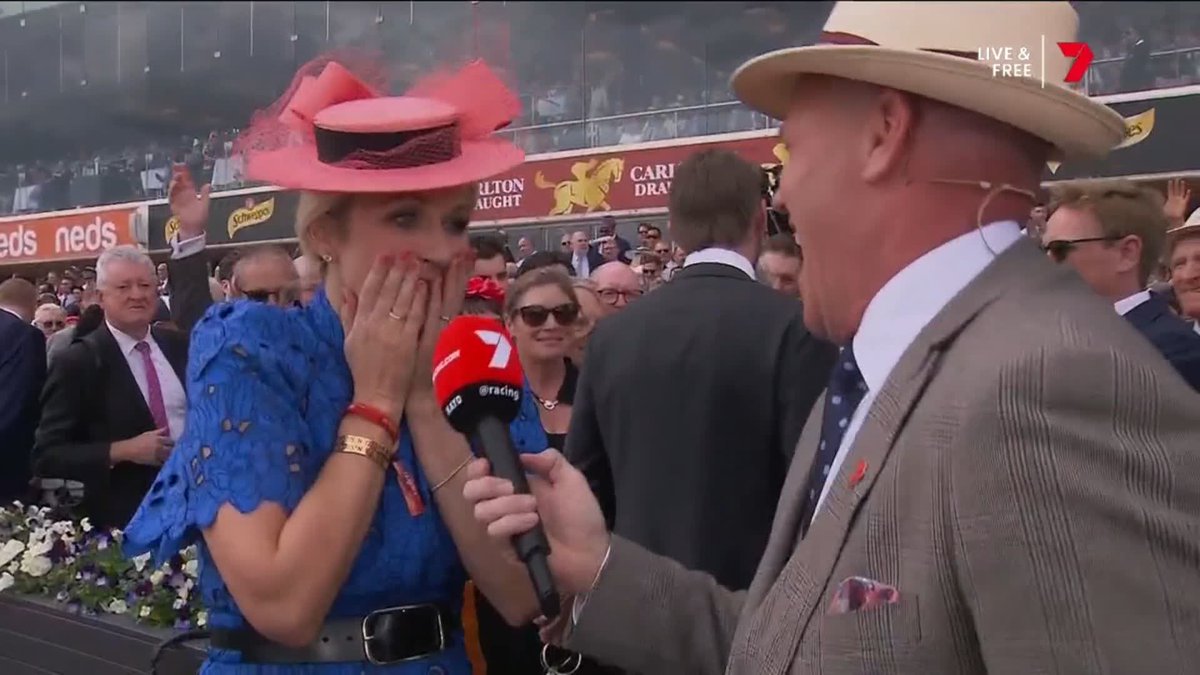 "The other part of my dream is we f****** won!" This is the best interview you'll see all day. 😂
