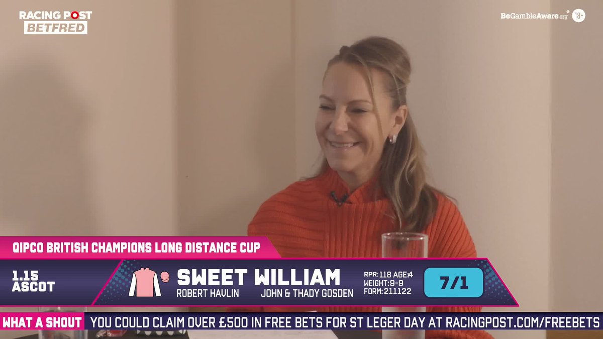 🐎 What A Shout LIVE with Betfred 🐎 ⏰ 1.15pm 🏇 Long Distance Cup (Group 2) EMMASPENCER, Tom Segal, @PaulKealy and Frankie Foster give us their bets for today's opener 18+ #BeGambleAware