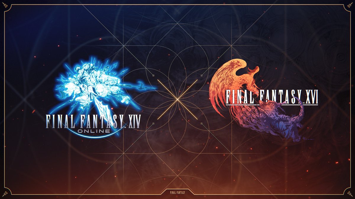 【#FFXIVFanFest in ロンドン】 🔻∽∽∽∽∽∽∽∽∽🔻 ☄#FF14 × #FF16🔥 🔺∽∽∽∽∽∽∽∽∽🔺 パッチ6.5x中にクロスオーバークエスト実装! クライヴ・ロズフィールドとの冒険を描く 「炎影の旅路」にご期待ください! ⬇️高解像度版はYouTubeでご覧ください