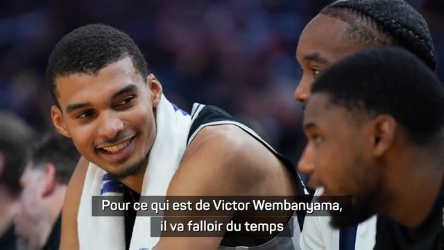 🏀 #NBA 🎙 Gregg Popovich est heureux des progrès en défense et demande du temps pour Wembanyama ! #Interview #beINSPORTS