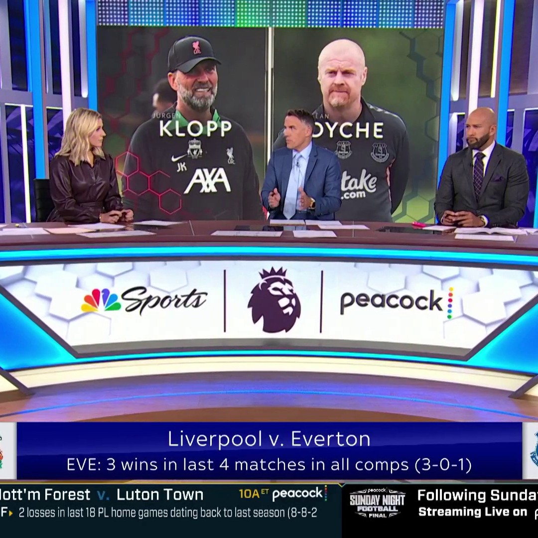 “If you survive the first 15 minutes, I think you’ve got a chance in the game.” Phil Neville and Tim Howard on what Everton needs to do to get a result at Anfield. #MyPLMorning 📺 USA Network