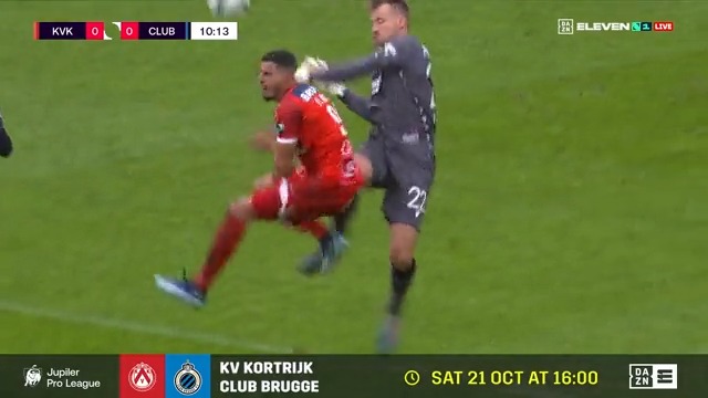 🤔 | Komt Club Brugge hier goed weg? 🤷♂️ #KVKCLU