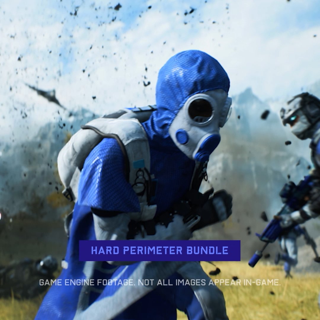 Suit up with the Hard Perimeter bundle and keep your enemies out in the cold 🥶 Available in the #Battlefield 2042 store.