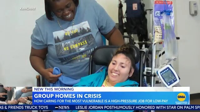 A growing concern as advocacy groups say a workforce shortage is causing group homes helping Americans with intellectual and developmental disabilities to be understaffed. ABC News' Whit Johnson has more.