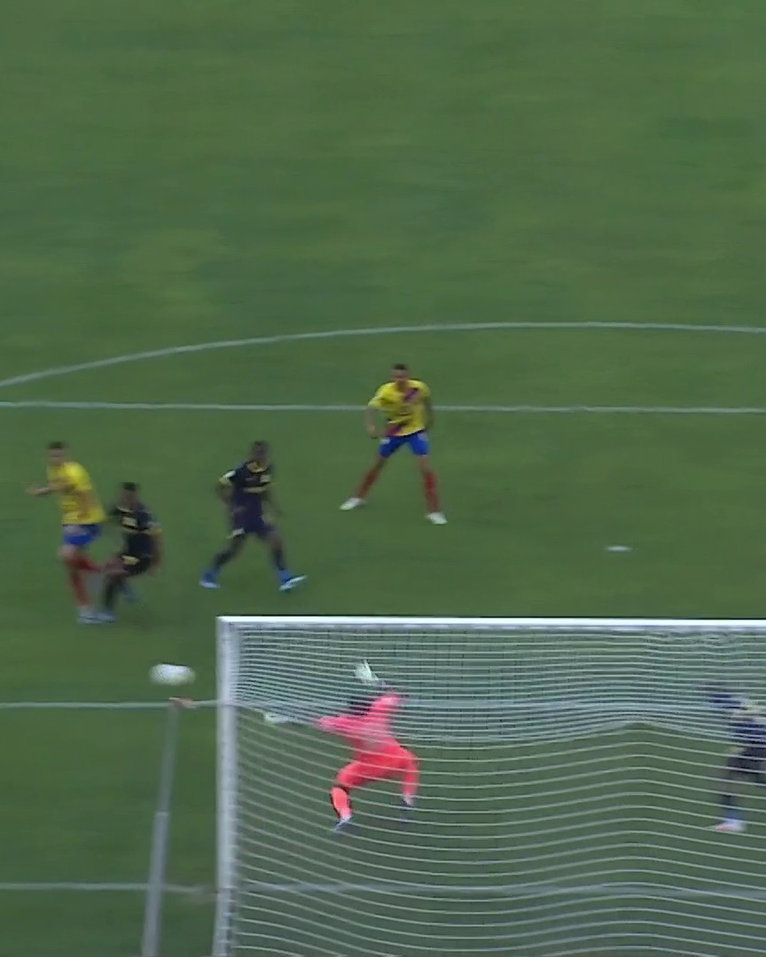What a SAVE by Ronwen Williams for the Sundowns! Watch live and replay on 🔥