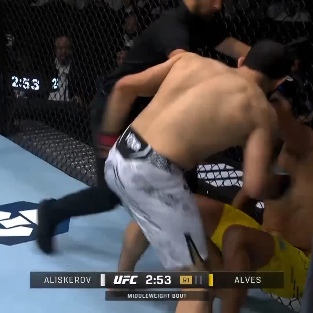 IKRAM ALISKEROV DID IT AGAIN 😱 Two first round knockouts to kick off his UFC career! #UFC294