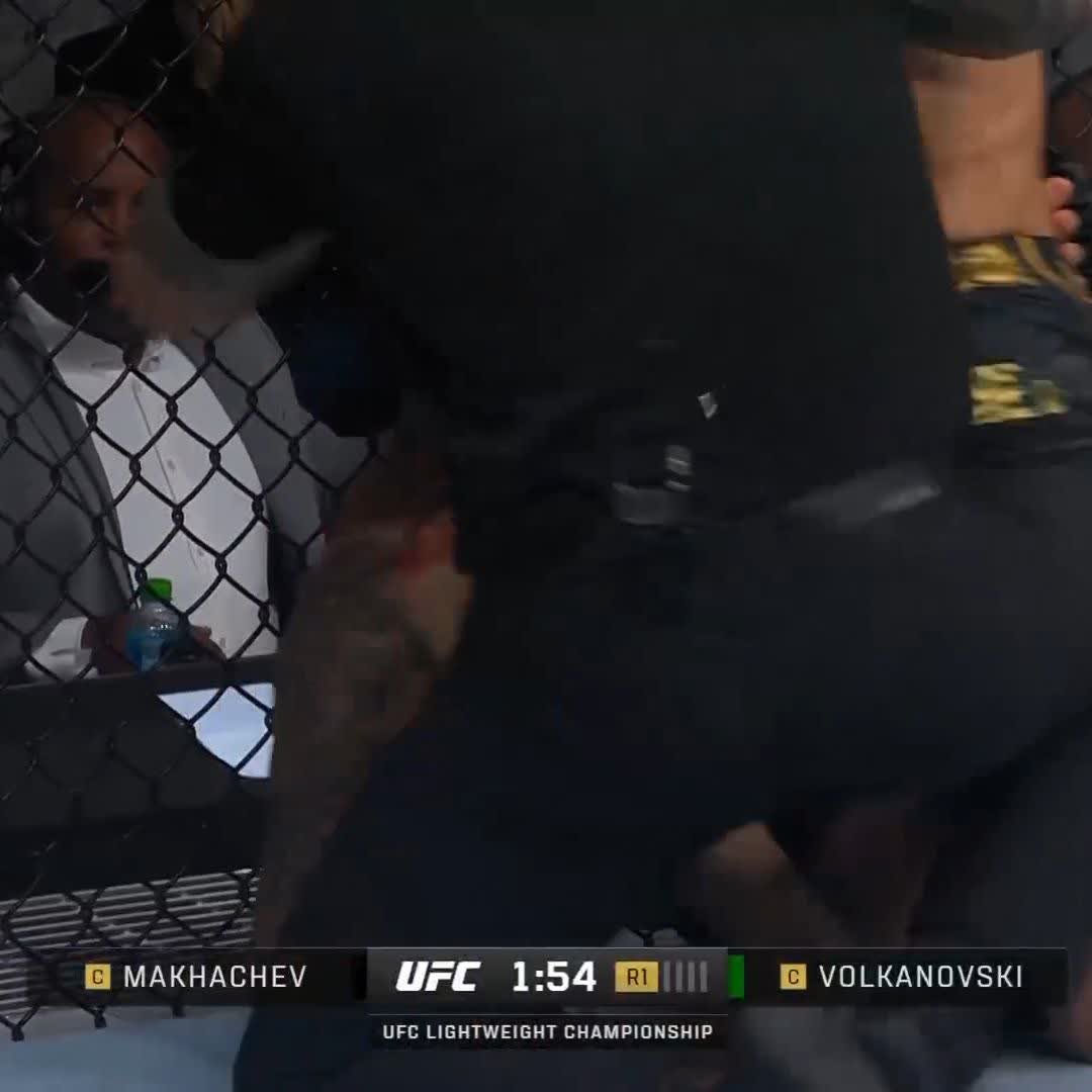 ISLAM MAKHACHEV JUST KNOCKED OUT ALEX VOLKANOVSKI 😱😱 #UFC294