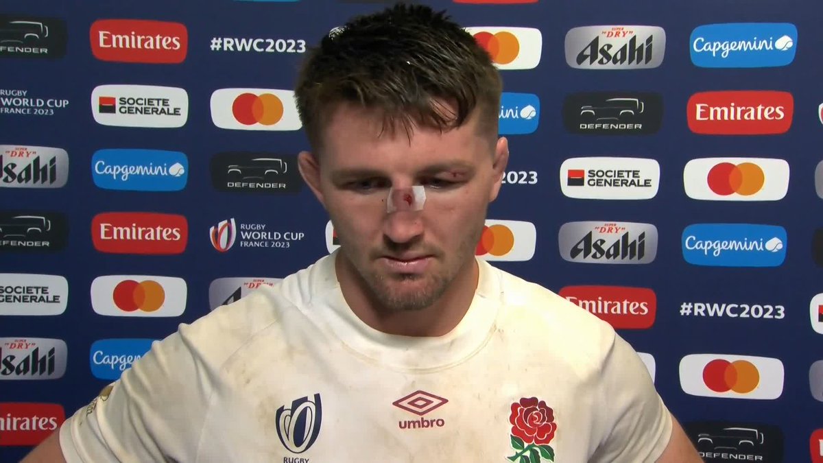 Tom Curry is lost for words 💔 😢 #RWC2023 | England Rugby