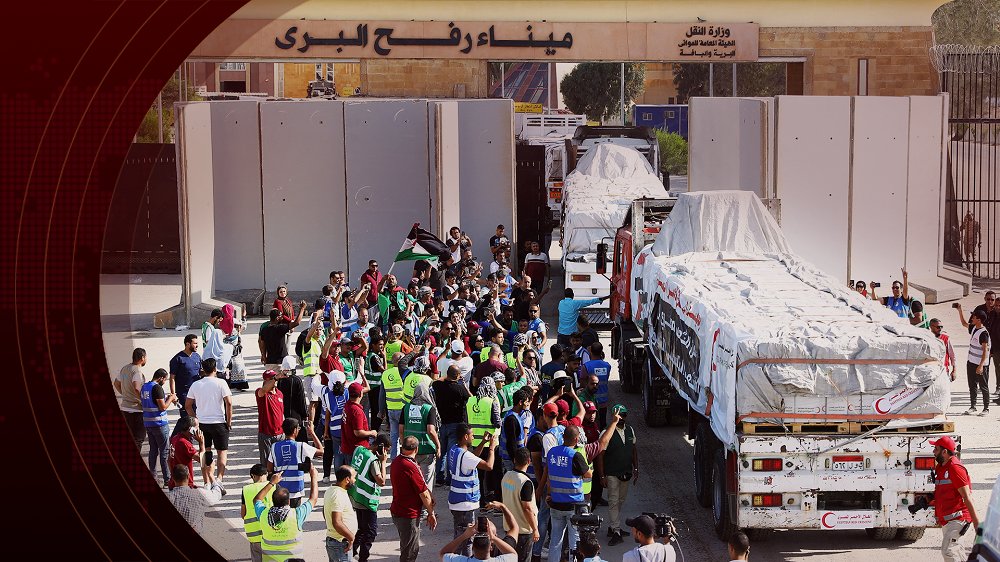 Ça fait des jours que les Palestiniens les attendaient : vingt camions chargés d'aide humanitaire sont entrés dans la bande de Gaza. Le reportage de DANIELLE KADJO au #TJ18h