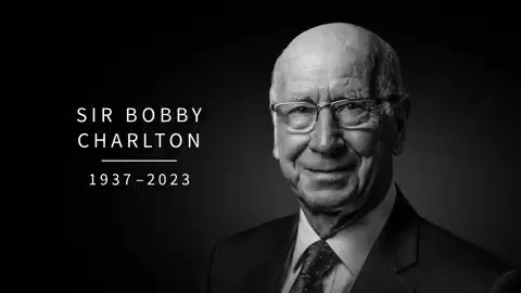 A man that truly embodied the values of Manchester United. Thank you for everything, Sir Bobby — you'll never be forgotten 🙏❤️