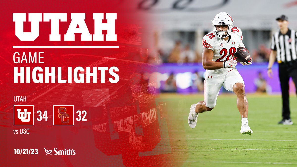 What. A. Game. 📽️ HIGHLIGHTS 📽️ Utah Football | #GoUtes