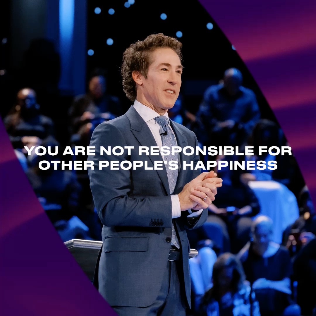 You have to come to the point where you say, “Enough is enough. I’m breaking free from this bondage, from this dysfunction.” It’s a day of freedom. A day of breakthrough. Take the pressure off. Tune into Joel’s message today, "Breaking Control"!