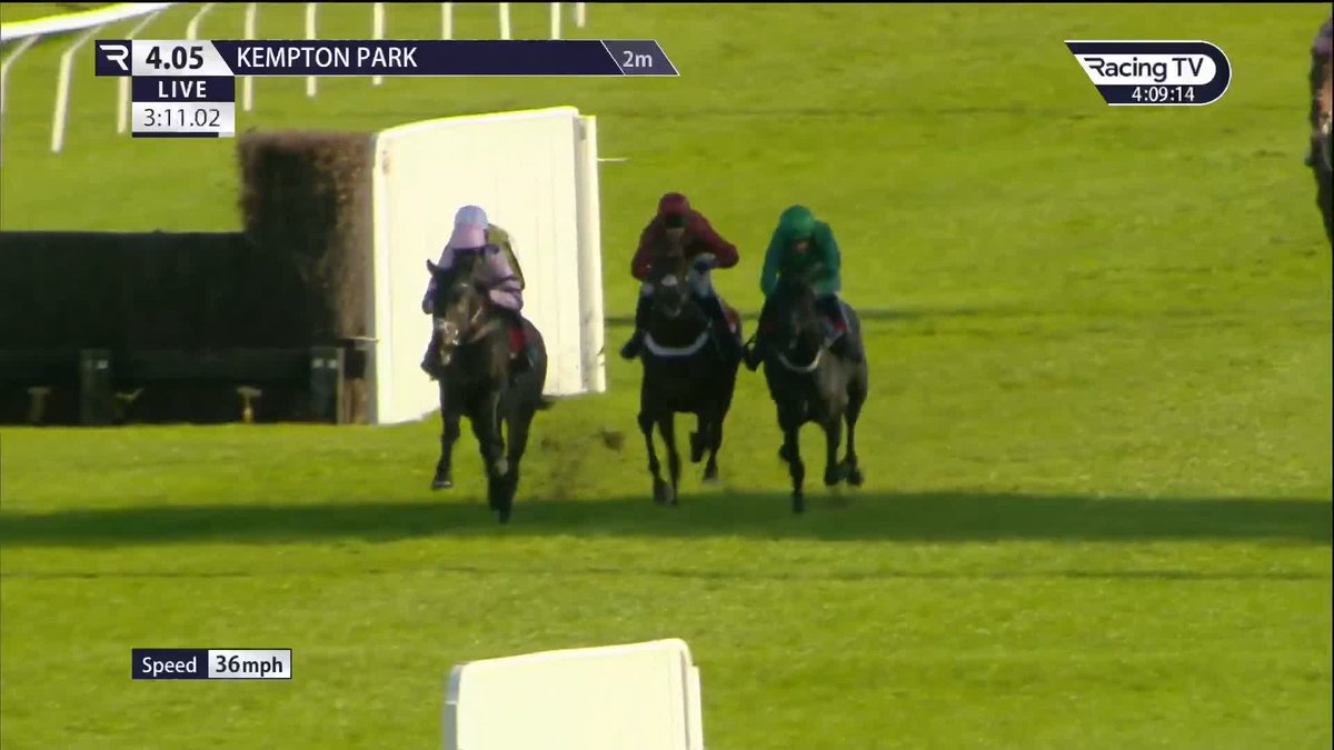 ๐ช Relentless from Rubaud He makes a winning return to action, completing the hat-trick with a gritty front-running display in the ยฃ50,000 Listed feature Kempton Park Racecourse | Paul Nicholls OBE | Harry Cobden