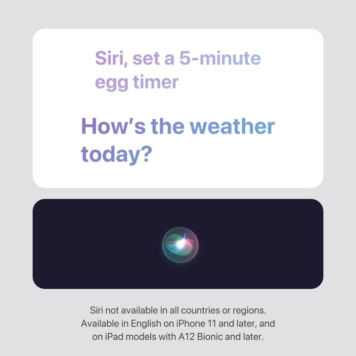 In #iOS17 and #iPadOS17, you can use Siri without saying “hey,” and even issue multiple requests back to back. Like this.
