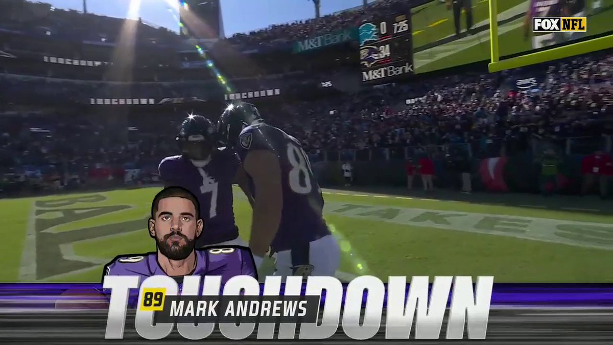 Happy National Tight Ends Day to Mark Andrews 🙌 His second TD of the day!! 📺: FOX