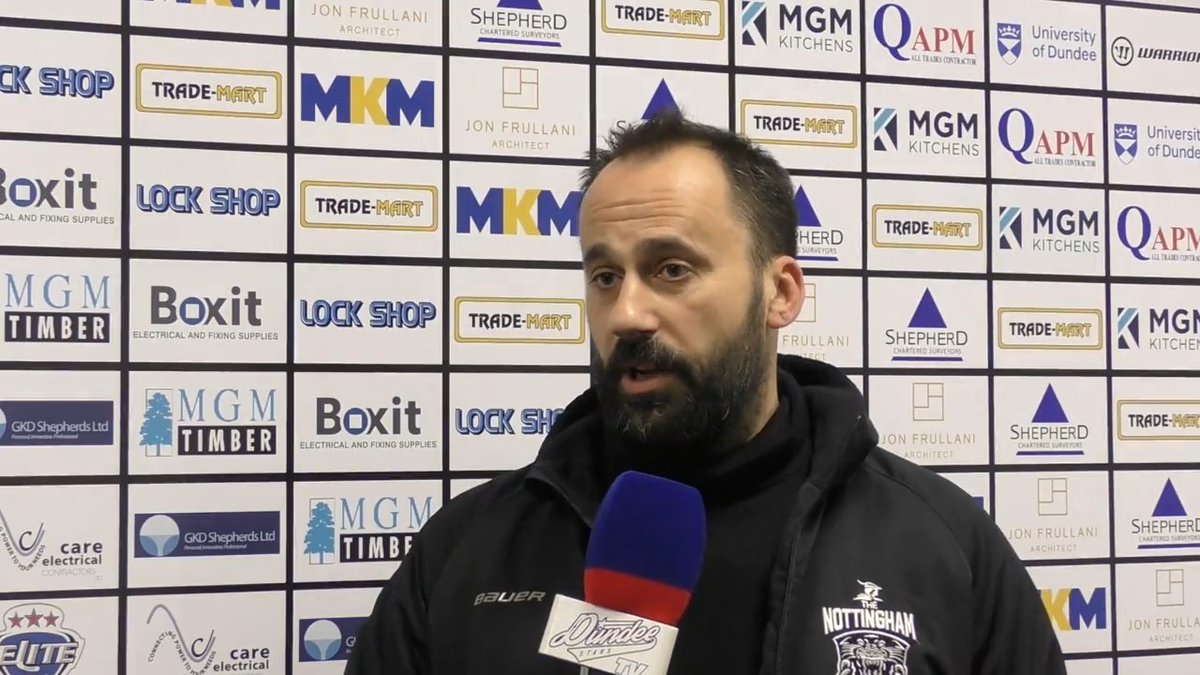 🎙️Post-Game | #EIHL Jonathan Paredes' thoughts on Nottingham Panthers's road win over Dundee