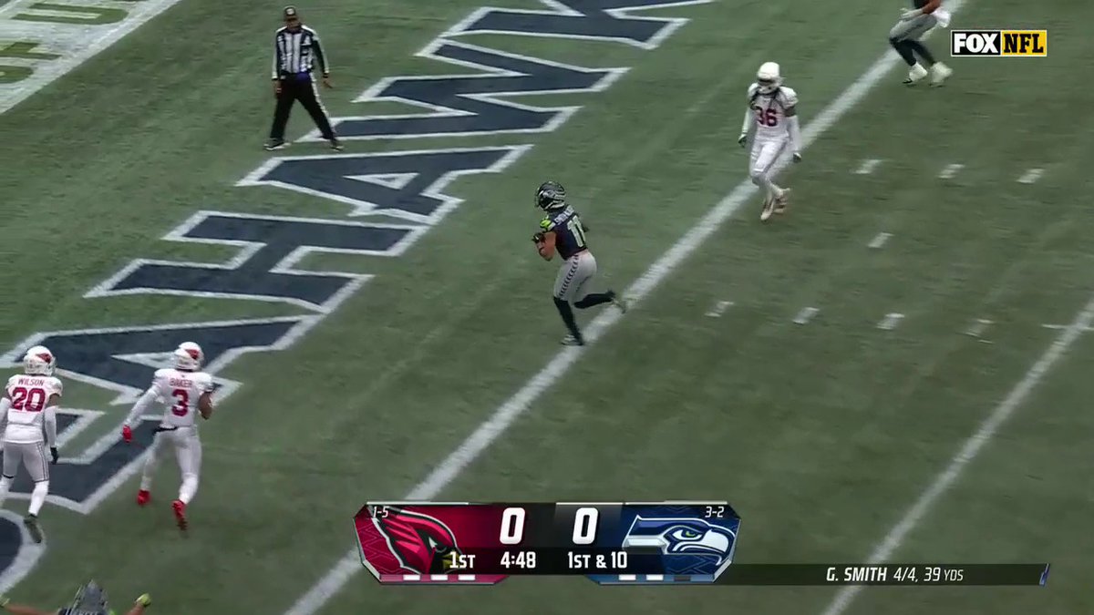 Geno Smith connects with a wide-open Jaxon Smith-Njigba for his first career TD 📺: FOX
