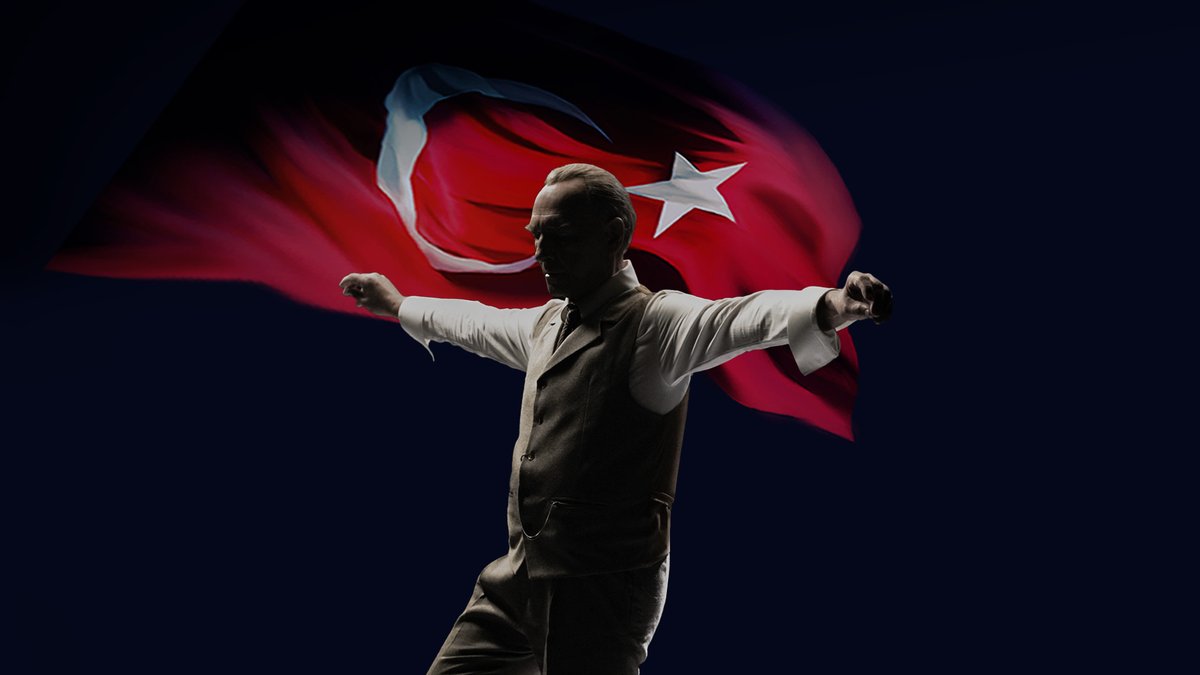 100 yıldır Atamızın izinde, Cumhuriyetin ışığıyla geleceğe yürüyoruz. 🇹🇷 Cumhuriyetimizin 100. yılını gururla kutluyoruz. Adımların adımlarımız, Cumhuriyet kanatlarımız!