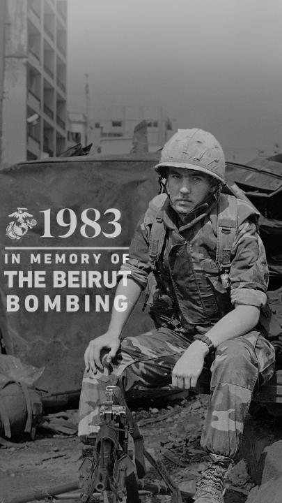40 years ago today, 220 Marines, 18 Sailors, and 3 Soldiers were killed in a bombing at the United States Marine Corps barracks in Beirut, Lebanon.
