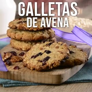 Prepara estas galletas de avena y conviértelas en tu desayuno favorito, ¡les encantarán a chicos y a grandes! Receta 👉 #kiwilimon #recetas