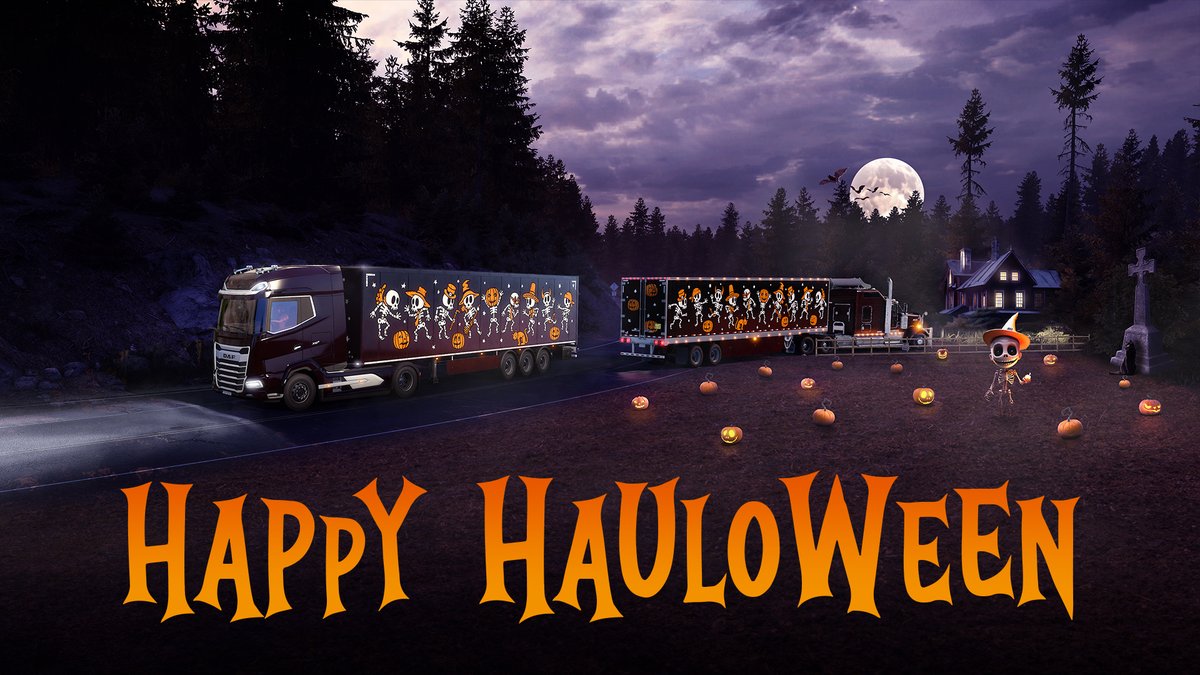 Hauloween WoTr event starts tomorrow! 🎃👻 Hit the road, make deliveries, and earn unique rewards with our new spooktacular trailer! 🍬 Find out more in our blog 👇