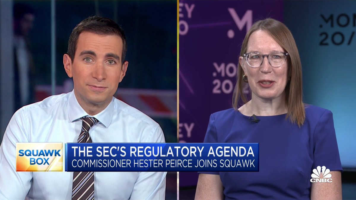 JUST IN - 🇺🇸 SEC Commissioner says "the logic for why we haven’t approved a #Bitcoin ETF has always mystified me" 👀