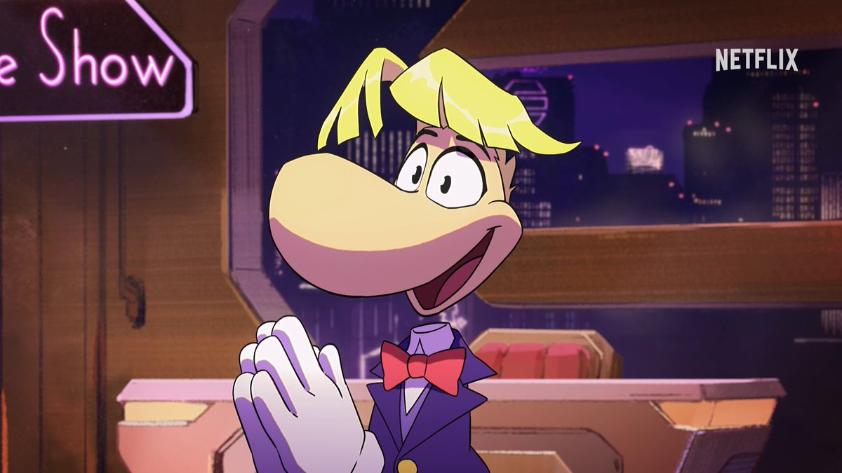 "It’s the Eden Late Show, with your host... Rayman!" #CaptainLaserhawk