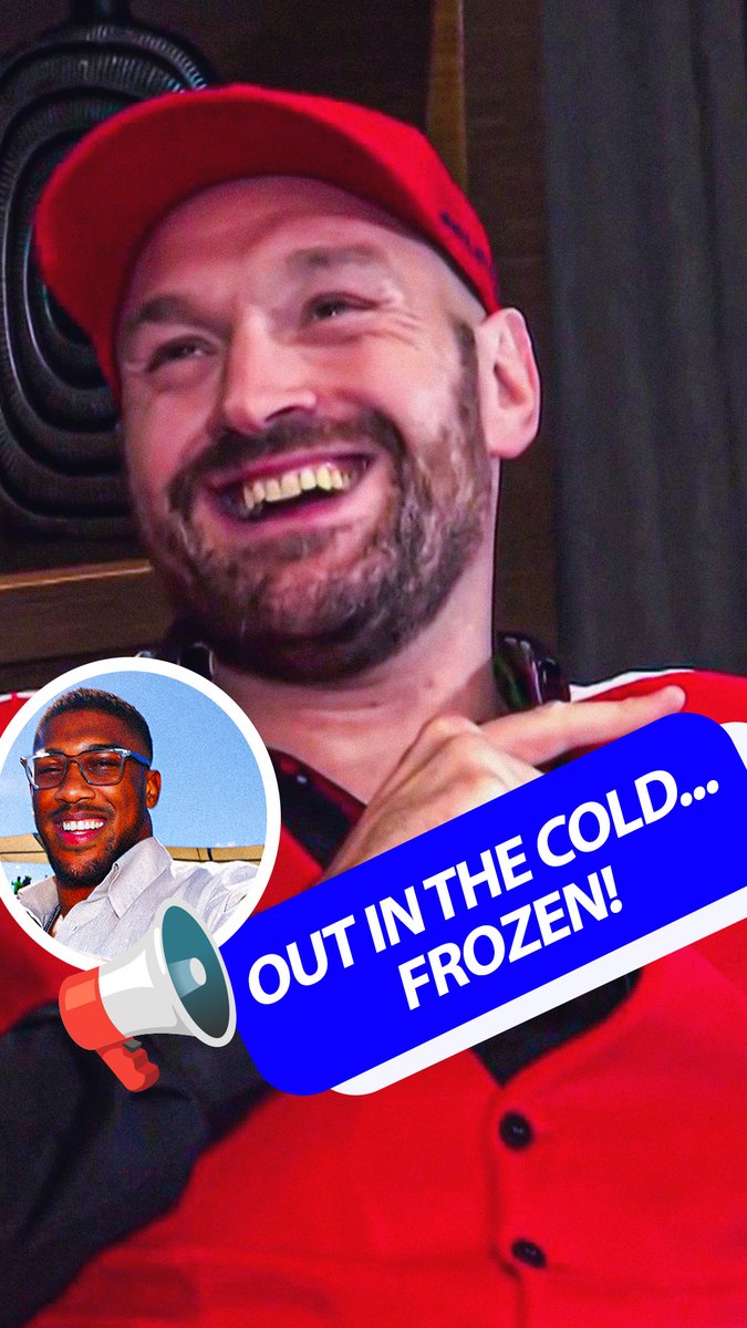 Tyson Fury says Anthony Joshua is "out in the cold" after AJ said he would like to fight him in 2024 🧊