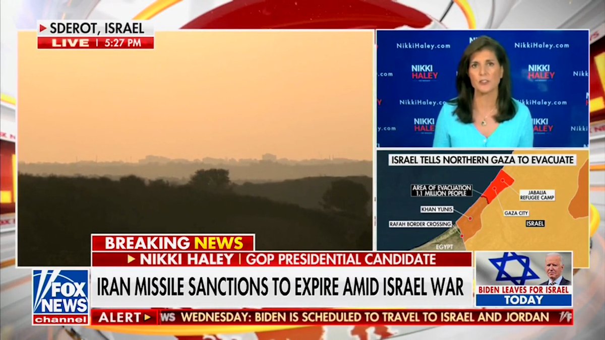 If we decimate Iran's economy, sanction it, and stop the flow of money to the ayatollahs, they can’t fund Hamas’ war on Israel. No more money to countries that hate America.