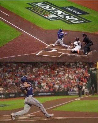 Corey Seager jumpstarts Game 7. 💪 #ALCS