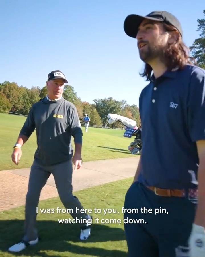“You ever play with Tiger?” “Yeah…I lost to Tiger in a playoff at Augusta.” Some of the best content I’ve seen. They genuinely have no idea. And DiMarco is so matter of fact about the whole thing. Not a dick about it at all. Incredible interaction.