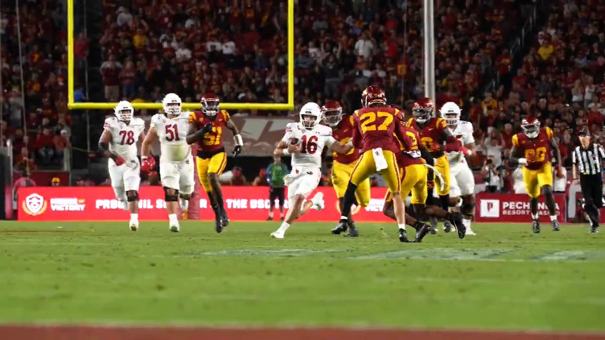 Chills. Relive every moment of the 34-32 victory over USC ✌️