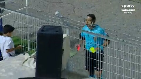 Fez a felicidade da criançada! 🥹🥹 Mesmo com o 0 a 0, o jogo vai ficar na memória!