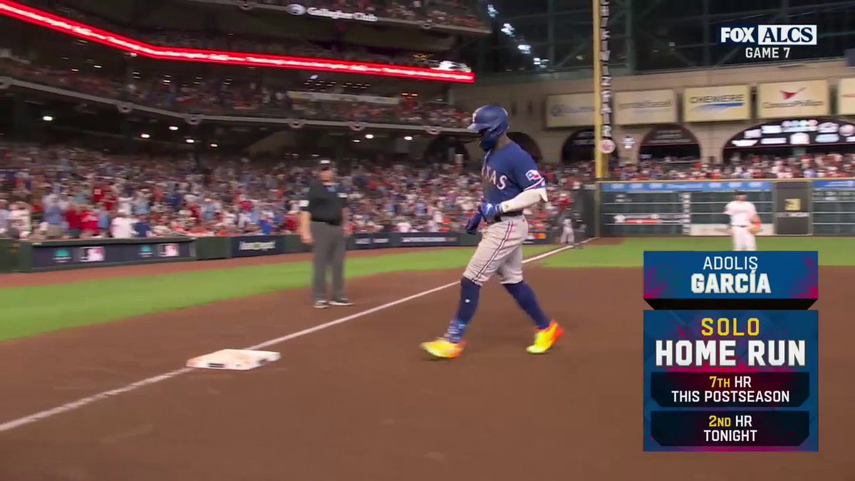 ONE LAST FUCK YOU FROM ADOLIS GARCIA FIVE BOMBS IN HIS LAST FOUR GAMES