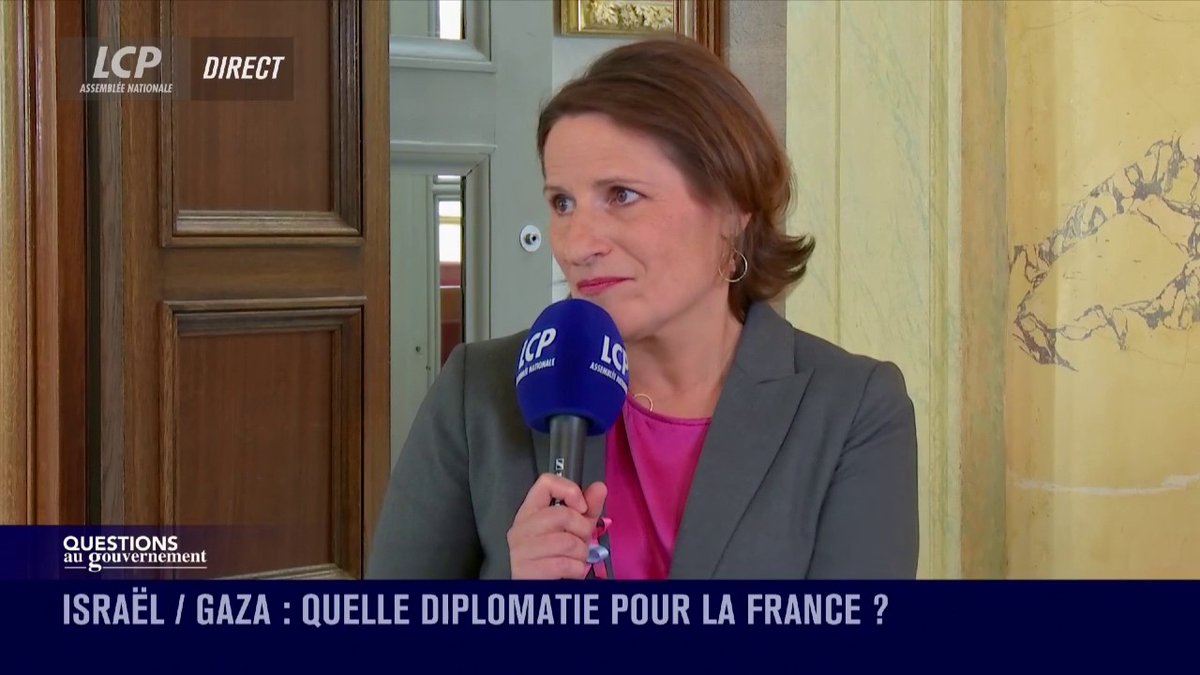 "Le Hamas est un groupe terroriste, donc on ne négocie pas avec le Hamas, on combat le terrorisme", déclare Valérie Rabault 🇨🇵🇪🇺🇺🇦. #DirectAN