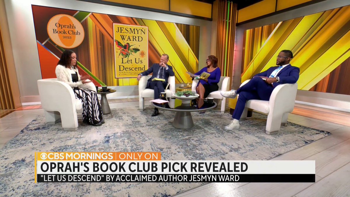 EXCLUSIVE: The latest Oprah's Book Club pick is “Let Us Descend” by Jesmyn Ward, who @oprah calls a “powerful, vital voice in our culture today.” Jesmyn Ward shares how she learned her book was picked — and why writing the novel was healing.